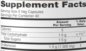 OEM/ODM Cápsulas de D-Manosa Cápsulas de gran oferta Soporte sanitario Fabricante Cápsulas de D-Manosa - Product Image 2