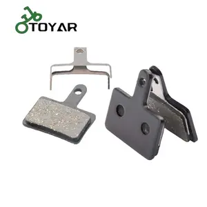 Pastilhas de freio a disco para bicicleta, peças de bicicleta com mola incluída 611 compatível com a maioria das partes de bicicleta mtb bmx