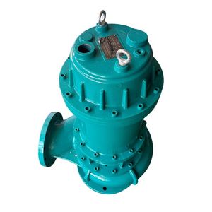 Pompe submersible à eaux usées à double turbine QW WQ avec structure à hélice, accouplement automatique fixe, pompe électrique de drainage des eaux usées - Product Image 5