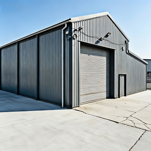 Almacén Modular de Metal Galvanizado de Bajo Costo y Fácil Montaje para Producción Industrial, Almacenamiento de Mercancías, Logística y Apilamiento - Product Image 1