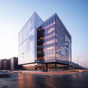 مبنى تجاري كبير من الهياكل الفولاذية سابقة التجهيز للمراكز التجارية والسوبر ماركت ومراكز البيع بالتجزئة ومباني المكاتب - Product Image 3