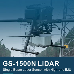 סורק מיפוי לייזר GS-1500N ציוד סקר סורק לייזר תלת מימדי GNSS RTK UVA Lidar - Product Image 2