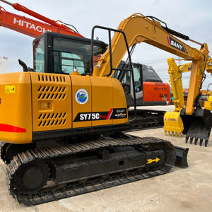 Excavadora Usada de Segunda Mano, Maquinaria para Movimiento de Tierras SANY SY75CPRO en Venta - Product Image 1