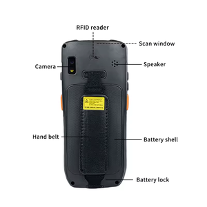Factory Cheap Price Android 9 IP65 Rugged 4G WiFi <strong>GPS</strong> Camera 1D Barcode Scanner <strong>Handheld</strong> PDA - Product Image 1