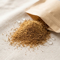 SINO CROWN Aliment Séché 100% Pur Riche en Protéines pour Oiseaux Sauvages, Animaux de Compagnie, Poulets, Lézards, Reptiles, Nourriture pour Poissons, Additif en Poudre de Vers de Farine Jaunes