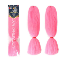 Extension de cheveux tressés synthétiques couleurs personnalisées Yaki Pelo Sintetico Venta Cabello Yaky Soft 100 Jumbo Kanekalons Al Por Mayor