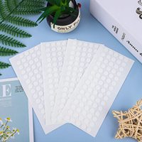 Points adhésifs double face en PVC, autocollants de masquage pour ballons, points de colle pour affiches, murs, loisirs créatifs - Ne laisse pas de traces