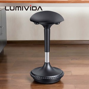 Ergonomic Height Adjustable Leaning Wobble Ergonomic <strong>Stool</strong> Standing Chair Active Flexible Seat Wobble <strong>Stool</strong> for <strong>Office</strong> - Product Image 1