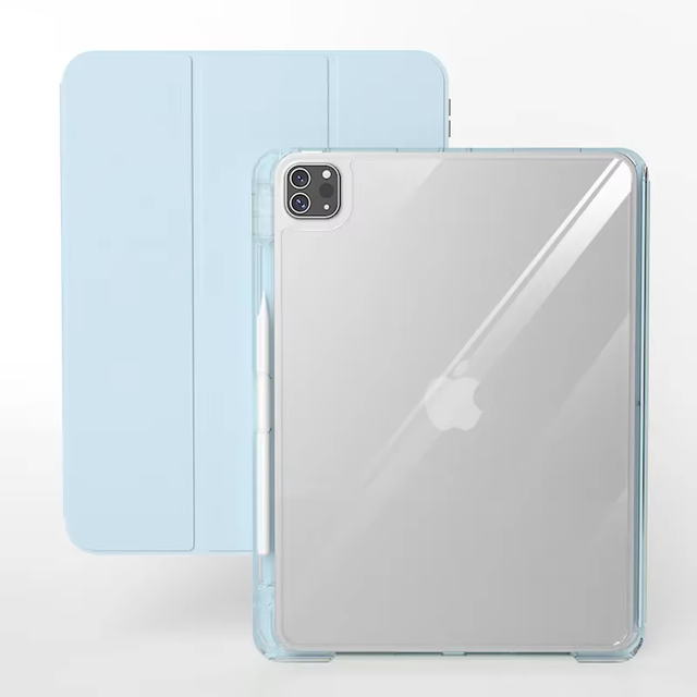 2024 New Product Popular Smart Slide Detachable 2 Cover PU Leather Tablet Cases for Kids for ipad Pro 13