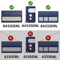 Control remoto para garaje/portón MotorLift 84330E 84333E 84335E 84330EML 84333EML 84335EML, 433.92MHz, código variable.