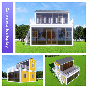 Casa Contenedor Prefabricada de Acero de Doble Capa Resistente, Panel Sándwich Ignífugo, Moderna y Transpirable, para Granja, Escuela o Apartamento - Product Image 3