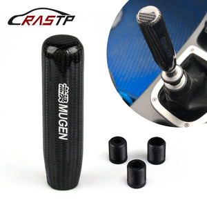 หัวเกียร์คาร์บอนไฟเบอร์ CRAS TP ขนาด 13 ซม. พร้อมโลโก้ MUGEN ออกแบบตามหลักสรีรศาสตร์ - Product Image 1