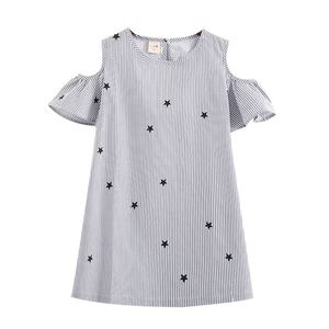 Nouveaux produits : Recherche de distributeurs pour la vente en gros de robes pour bébés filles, modèles échantillons de robes à épaules dénudées pour filles. - Product Image 1