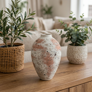 Maceta de Porcelana Esmaltada con Diseño Moderno y Minimalista para Interiores, Hogar, Balcón, Jardín, Plantas, Hoteles - Product Image 1