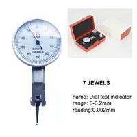 Gamme 0-0.8mm /0-0.2mm Yinyan levier cadran indicateur haute précision 0.01/0.002mm résistant aux chocs bijoux cadran jauge