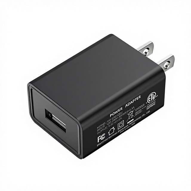 5 V1a U.S. Standard Charger ETL/FCC Certified USB Port Adapter Charging Head for Small Household Appliance Charging Head