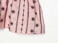 Ensemble Blouse et Jupe Culotte Brodé en Dentelle Vintage avec Nœud, Motif Floral Rétro, Deux Pièces, Été 2026, Personnalisé, OEM/ODM par Usine Chinoise