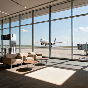 Vidro moderado transparente à prova de explosão durável apropriado para o uso nas janelas da sala de aula da escola e divisórias do vidro do aeroporto - Product Image 4