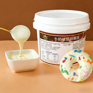 Ingredientes para Decoración de Pastelería, Glaseado para Donuts Listo para Usar, Sabor Chocolate, Recubrimiento Crujiente de Chocolate - Product Image 4