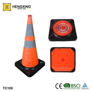 TC109A Nón giao thông an toàn trên đường có thể gập lại không thấm nước Di động có thể thu vào có thể thu vào có cường độ cao phản quang dạng lăng kính chạy bằng pin - Product Image 2