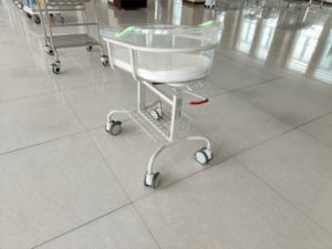 Fábrica de alta calidad precio al por mayor Hospital médico Carro infantil Cunas Cama de bebé - Product Image 5