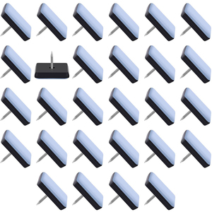 Deslizadores cuadrados para muebles, protectores <span class=keywords><strong>de</strong></span> patas para sillas, muebles <span class=keywords><strong>de</strong></span> <span class=keywords><strong>madera</strong></span> dura - Product Image 1