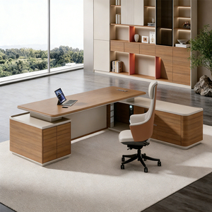 Nuova <span class=keywords><strong>Scrivania</strong></span> Direzionale di Lusso per Ufficio, Design Moderno per Vari Ambienti Aziendali - Product Image 2