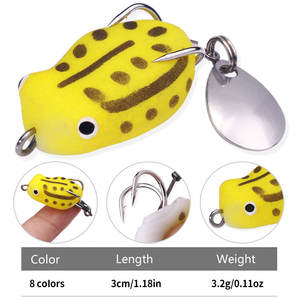 เหยื่อ<span class=keywords><strong>ตก</strong></span><span class=keywords><strong>ปลา</strong></span>แบบนิ่ม5ชิ้น/กล่อง3ซม.-3.3กรัมเหยื่อปลอมสำหรับ<span class=keywords><strong>ตก</strong></span><span class=keywords><strong>ปลา</strong></span>กบยางช้อน<span class=keywords><strong>ยาง</strong></span> - Product Image 3