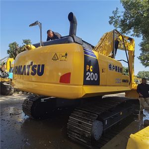 รถขุดตีนตะขาบ Komatsu PC 200-8 มือสองนำเข้าจากญี่ปุ่น น้ำหนัก 20 ตัน ปี 2020 รุ่นดั้งเดิม เครื่องยนต์ ปั๊ม และมอเตอร์ของญี่ปุ่น ประสิทธิภาพดี - Product Image 1