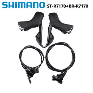 <span class=keywords><strong>Shimano</strong></span> Di2 105 R7100 Frein à disque hydraulique à BR-R7170 ST-R7170 Levier de commande double 2x12s Frein droit gauche R7170 pour vélo de route - Product Image 3