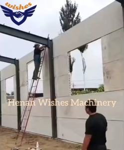 Macchina Semi-Automatica per Lastre di Cemento Armato per Muri di Confine con Riduttore per Fabbriche di Calcestruzzo Prefabbricato - Product Image 6