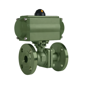 วาล์วลูกบอลนิวเมติก 2 ทาง COVNA B2Bclearance Sale ผลิตจากสแตนเลส พร้อม PTFE แบบหน้าแปลน สำหรับเชื่อมต่อสารกรด รองรับ OEM สำหรับระบบวาล์วอัตโนมัติ - Product Image 4