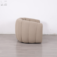 Fauteuil de luxe moderne, fauteuil vintage, chaise longue, fauteuil de salon, fauteuil confortable simple, fauteuil en velours personnalisé, fauteuil de loisirs avec accoudoirs
