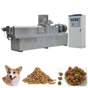 Energy saving Sunward Jinan Factory made pet food machine / dry small dog food pellet machine with 300kg/h