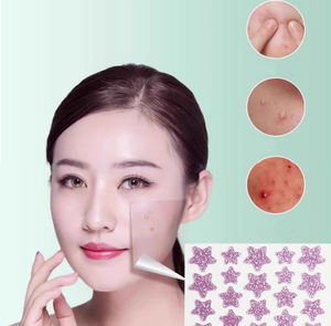 40 pièces de patchs scintillants pour le traitement des boutons d'acné, étoiles scintillantes, patchs mignons pour le soin de la peau du visage, patchs pour imperfections - Product Image 4