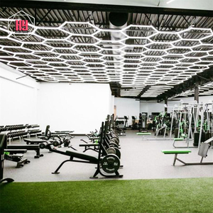 汉阴定制车库健身房吸顶灯车库led灯天花板六角灯天花板会议室 - Product Image 6