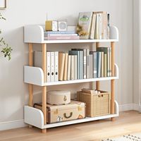 Étagères de rangement multi-niveaux sur pied, bibliothèque simple pour la maison, support de lecture pour la chambre à coucher et le salon