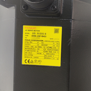A06B-0087-B403 Motor Servo AC FANUC Probado, Piezas de PLC - Product Image 2