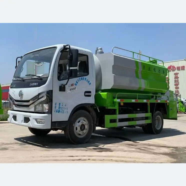 Multifunktionaler DONGFENG 4*2 LHD/RHD Staubsauger-Reinigungstank Abwasser-Saugwagen zu verkaufen