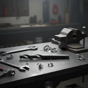 Foret hélicoïdal à tige conique Fervi 12 mm en acier rapide pour perçage du métal - Product Image 3