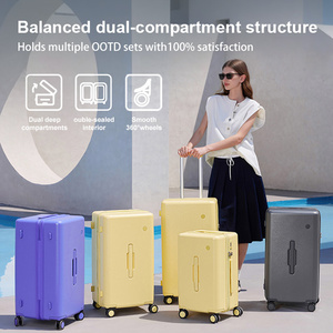 Nouvelles valises blanches pour les affaires <span class=keywords><strong>ou</strong></span> les voyages Concevez votre propre <span class=keywords><strong>valise</strong></span> 20 24 26 Pure PC Bagages - Product Image 2