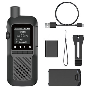 Talkie-walkie POC 4G Global PTT ultra-fin longue portée pour communication extérieure avec emplacement pour carte 4G et batterie au lithium - Product Image 3