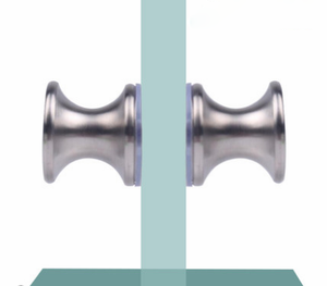 <span class=keywords><strong>Door</strong></span>ノブBathroom Shower Double Side Stainless Steel Modern Handle And Small Clear <span class=keywords><strong>Flat</strong></span> Glass Room <span class=keywords><strong>Door</strong></span> <span class=keywords><strong>Knob</strong></span> - Product Image 3