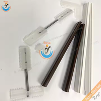 Unidades de doble acristalamiento de aluminio con barra decorativa georgiana colorida para ventanas y puertas de vidrio aislante
