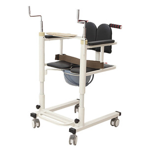 Ruiming Hydraulic Transfer Chair 260Lb Capacity Home Care Shower Chair For Elderly And Disabled With Wheels - Product Image 1