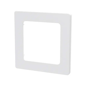 Placa de pared de plástico de 1 interruptor, color blanco; ideal para instalaciones eléctricas y decoración de interiores. - Product Image 3