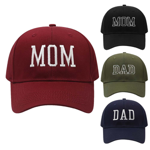 Gorras de Béisbol Ajustables Bordadas de Alta Calidad al por Mayor para el Día del Padre, Estilo Urbano, Comunes para Parejas y Padres - Product Image 1