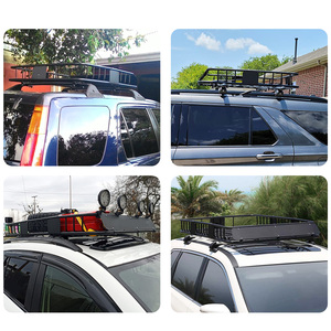Canasta Portaequipajes para Techo de <span class=keywords><strong>Auto</strong></span>, 150 lb, Acero Resistente, Expandible, Universal para SUV y Camionetas - Product Image 6