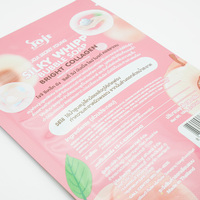 Sachet d'emballage multi-couches à fermeture éclair pour savon moussant, sac en plastique anti-humidité pour usage quotidien avec shampoing