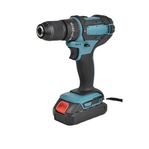 Rechargeable Electric Drill 20 V <b>Brushed</b> Motor Variable Speed 25mm Max Drilling Diameter Battery <b>Powered</b> Power Tool - Product Image 1
